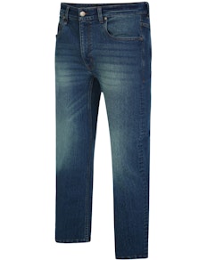 Bigdude Regular Fit Stretch-Jeans Vintage-Waschung